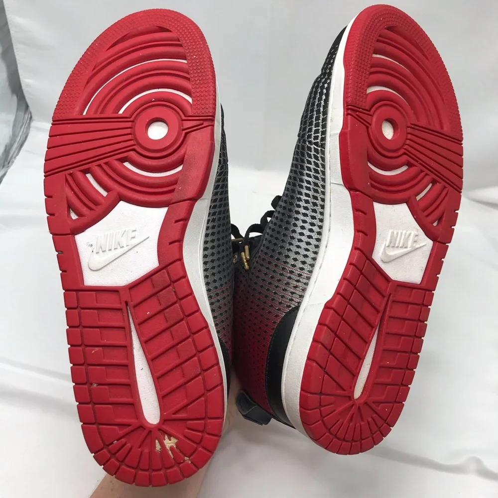 Nike KD 8 Lifestyle Black red silver men’s sneakers size 12 - Picture 8 of 11